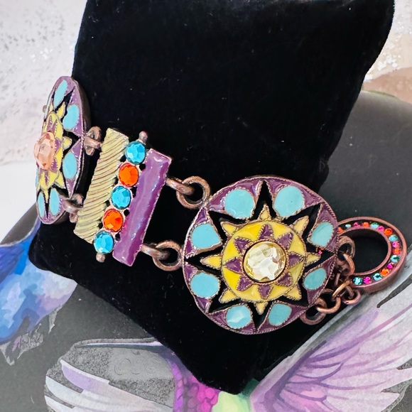 Chico's Jewelry - Chico’s Bohemian or southwestern Colorful cloisonné Bracelet